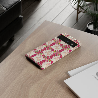 Tough Cases, Capricorn, Zodiac v3, Flower Pattern