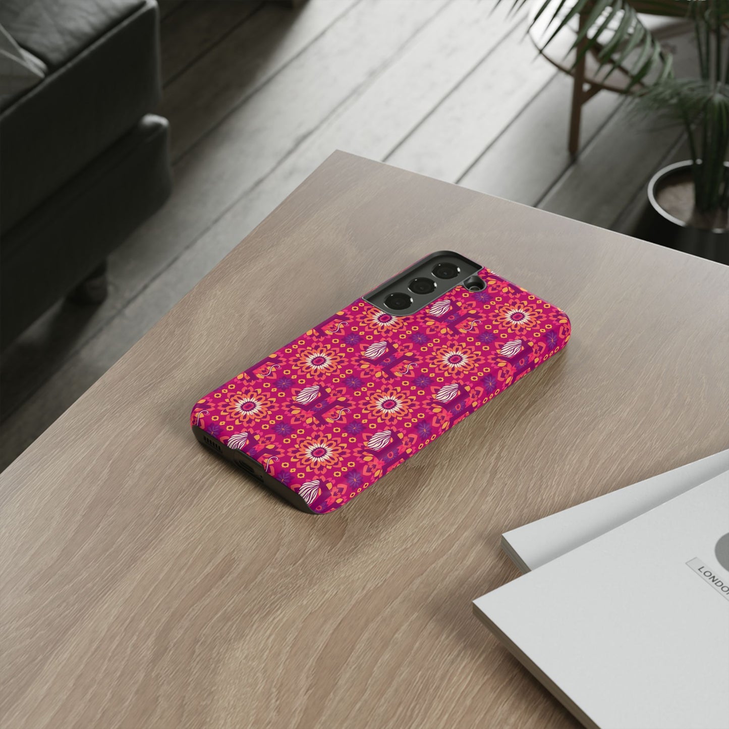 Tough Cases, Gemini, Zodiac v1, Flower Pattern