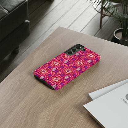Tough Cases, Gemini, Zodiac v1, Flower Pattern