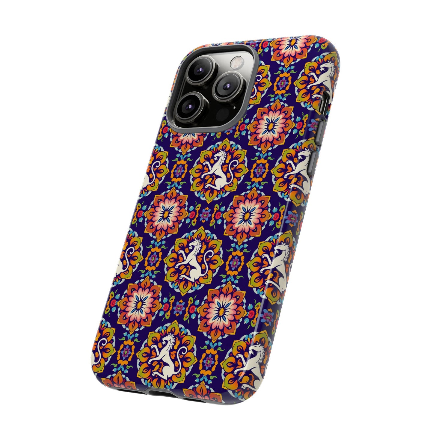 Tough Cases, Virgo, Zodiac v3, Flower Pattern