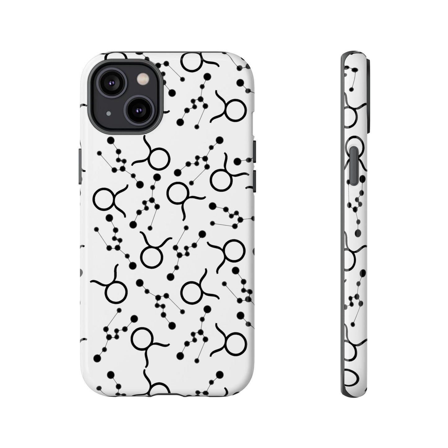 Tough Cases with the Taurus Zodiac sign for iPhone, Samsung Galaxy, and Google Pixel devices