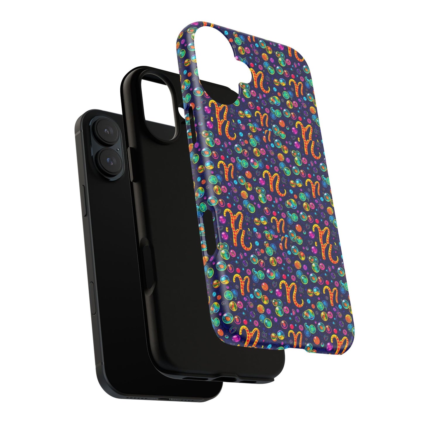Tough Cases, Aquarius, Zodiac, Bubble Pattern