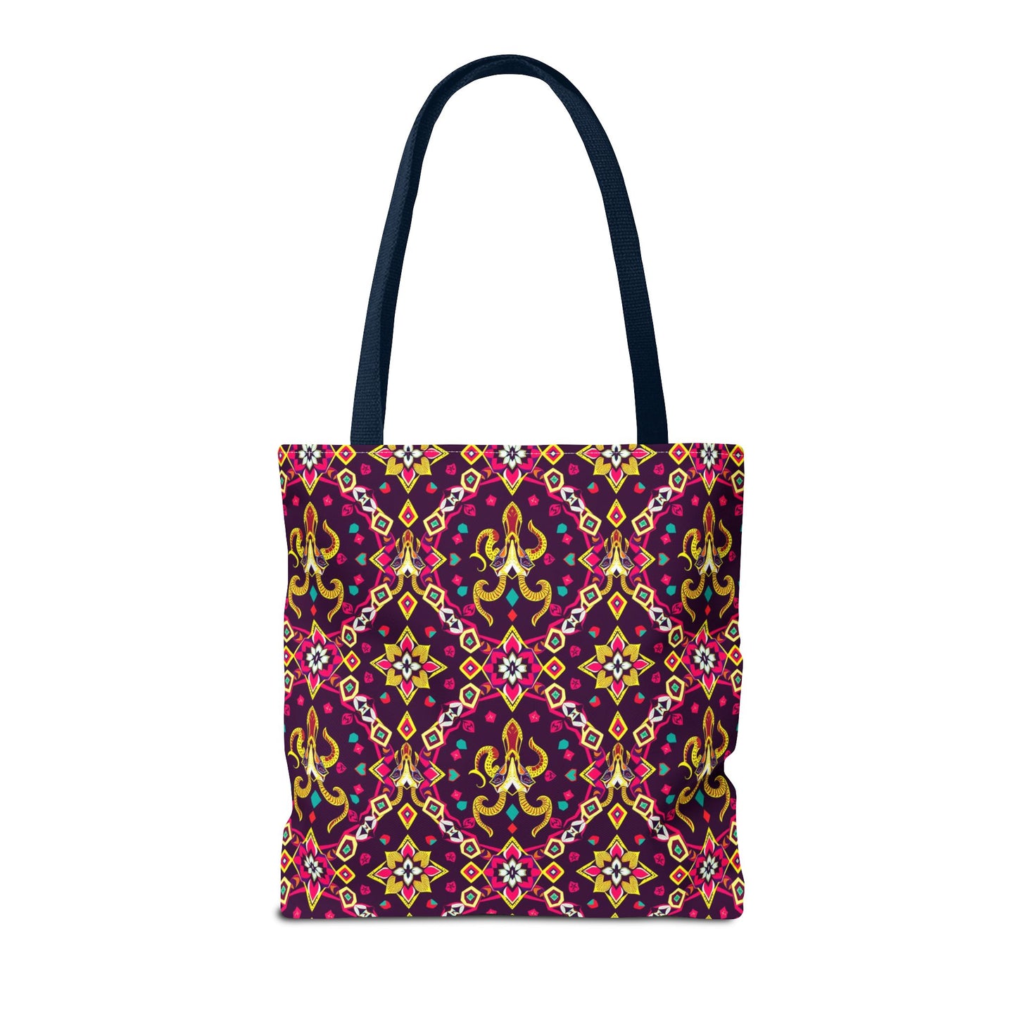 Tote Bag (AOP), Capricorn, Zodiac, Jewel Pattern