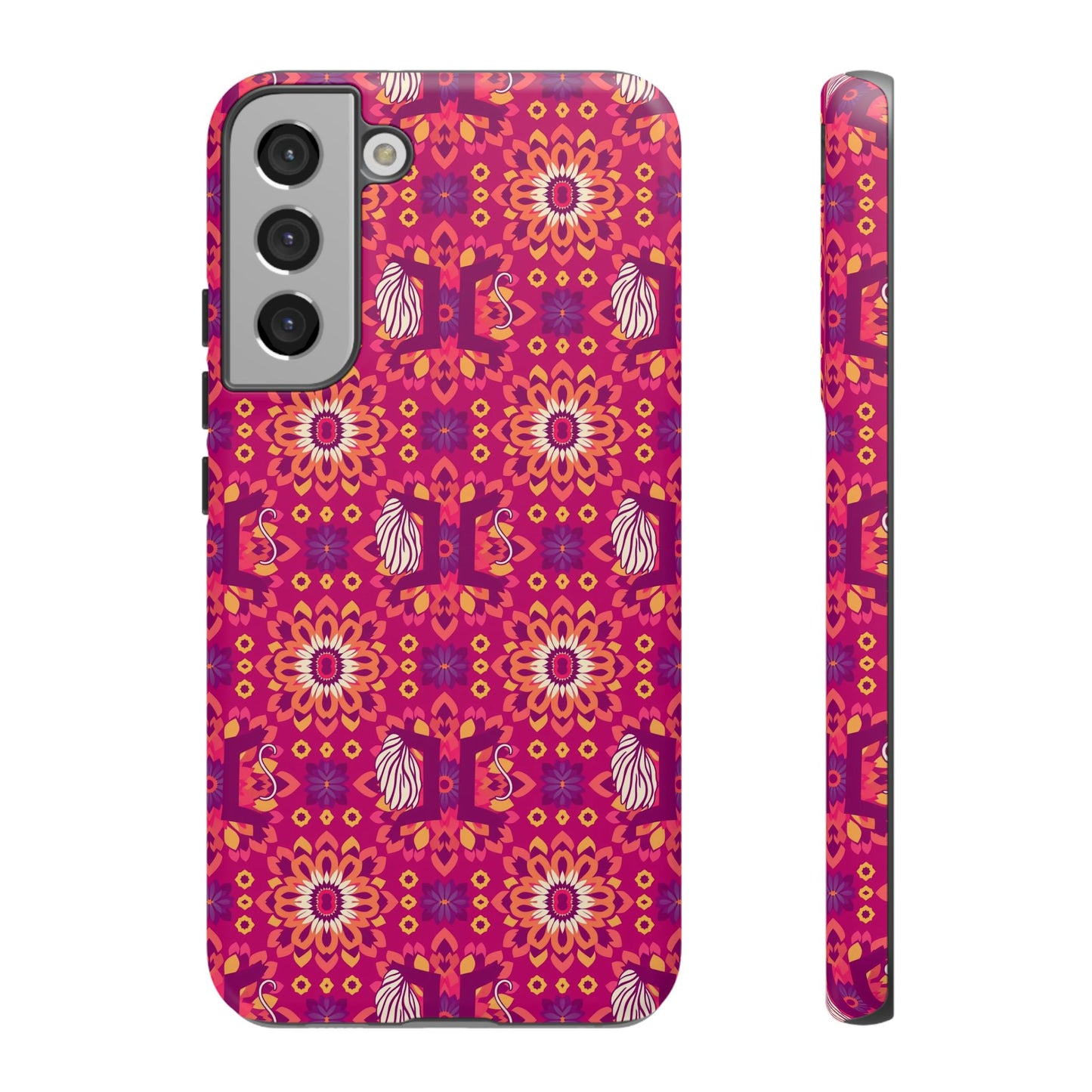 Tough Cases, Gemini, Zodiac v1, Flower Pattern