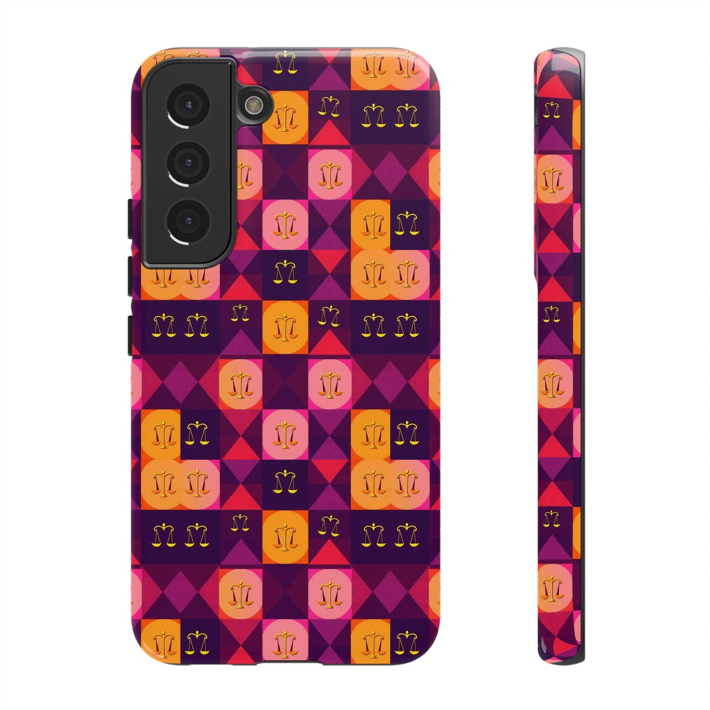 Tough Cases, Libra, Zodiac v1, Shape Pattern
