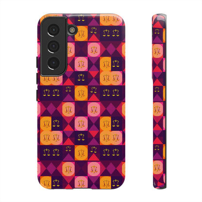 Tough Cases, Libra, Zodiac v1, Shape Pattern