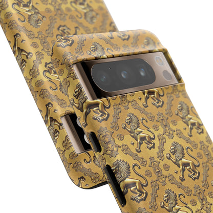 Tough Cases, Leo, Zodiac, Metal Pattern