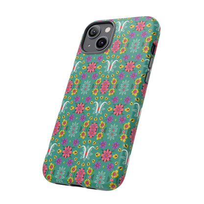 Tough Cases, Aquarius, Zodiac v4, Flower Pattern