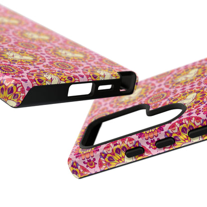 Tough Cases, Capricorn, Zodiac v4, Flower Pattern