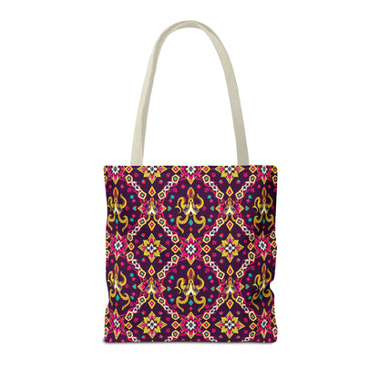 Tote Bag (AOP), Capricorn, Zodiac, Jewel Pattern