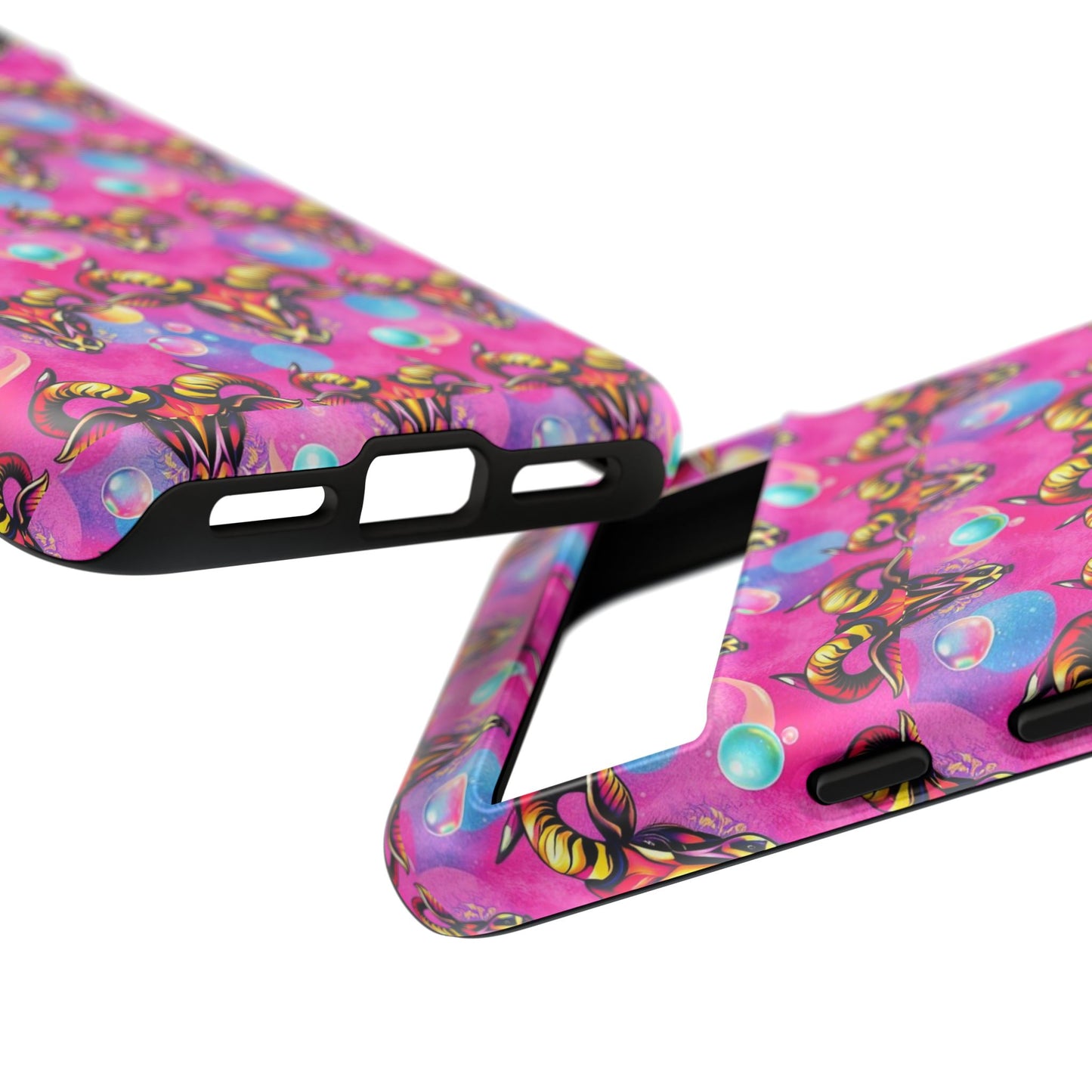 Tough Cases, Taurus, Zodiac, Bubble Pattern