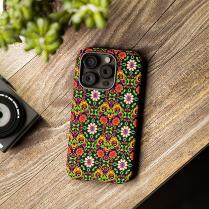 Tough Cases, Aries, Zodiac v4, Flower Pattern