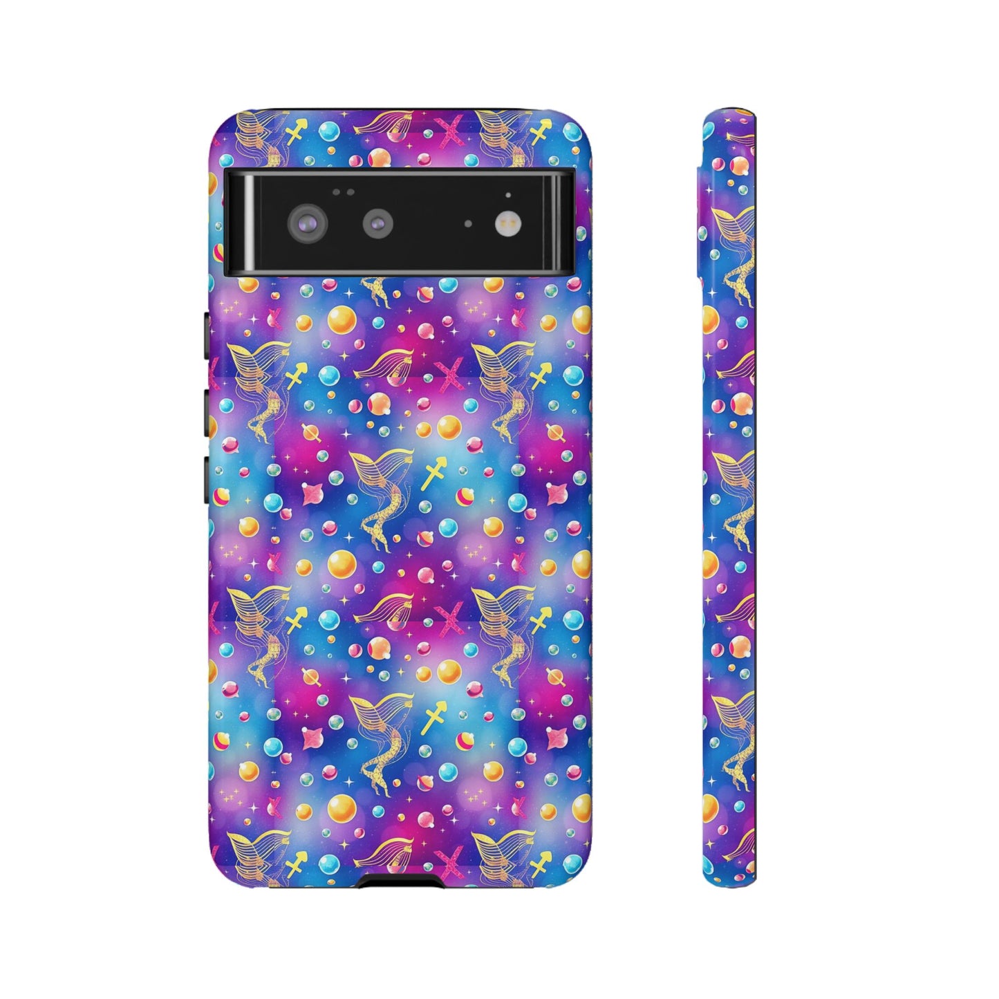 Tough Cases, Sagittarius, Zodiac v3, Bubble Pattern