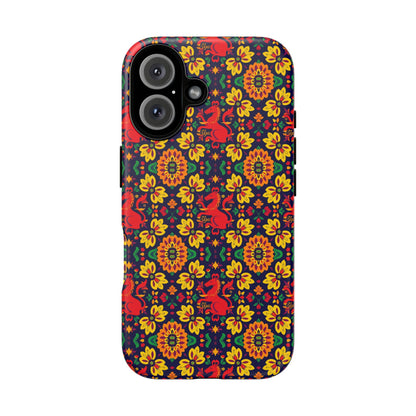 Tough Cases, Virgo, Zodiac v2, Flower Pattern