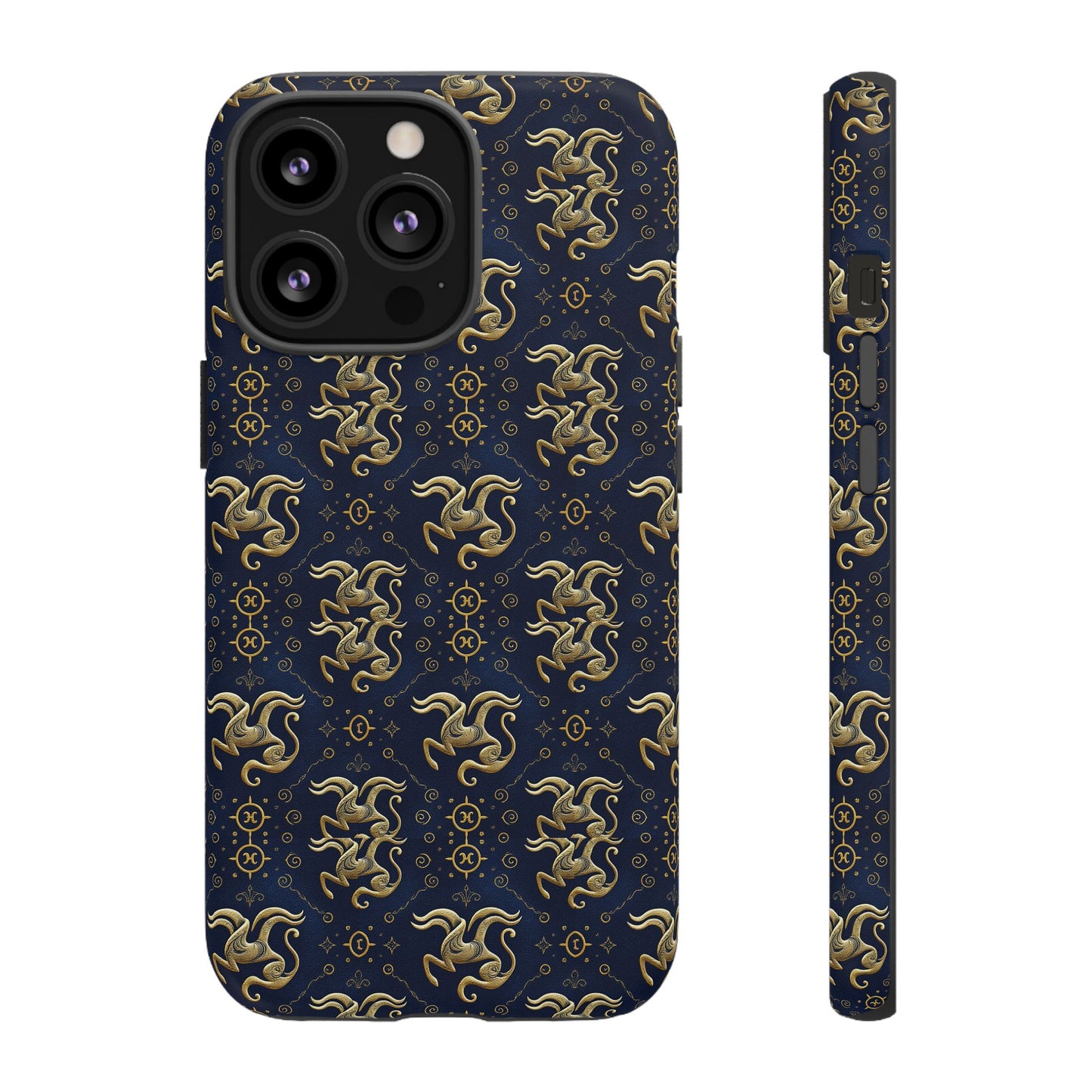 Tough Cases, Aquarius, Zodiac v2, Metal Pattern
