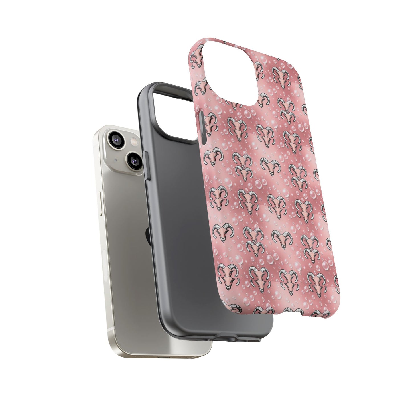 Tough Cases, Aries, Zodiac, Bubble Pattern