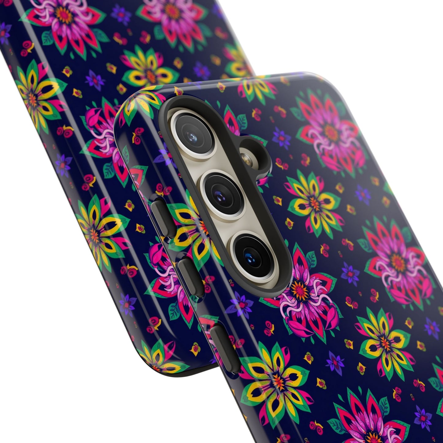Tough Cases, Scorpio, Zodiac v4, Flower Pattern