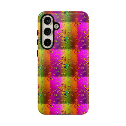 Tough Cases, Leo, Zodiac v1, Metal Pattern