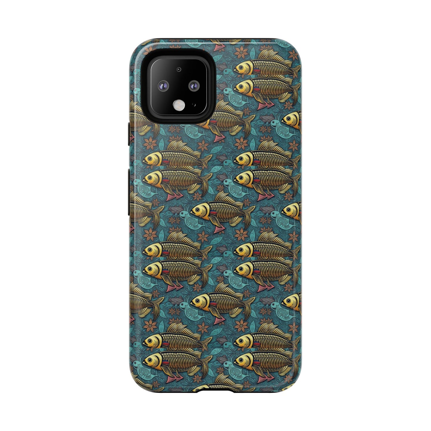 Tough Cases, Pisces, Zodiac v1, Metal Pattern