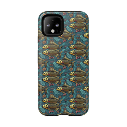 Tough Cases, Pisces, Zodiac v1, Metal Pattern