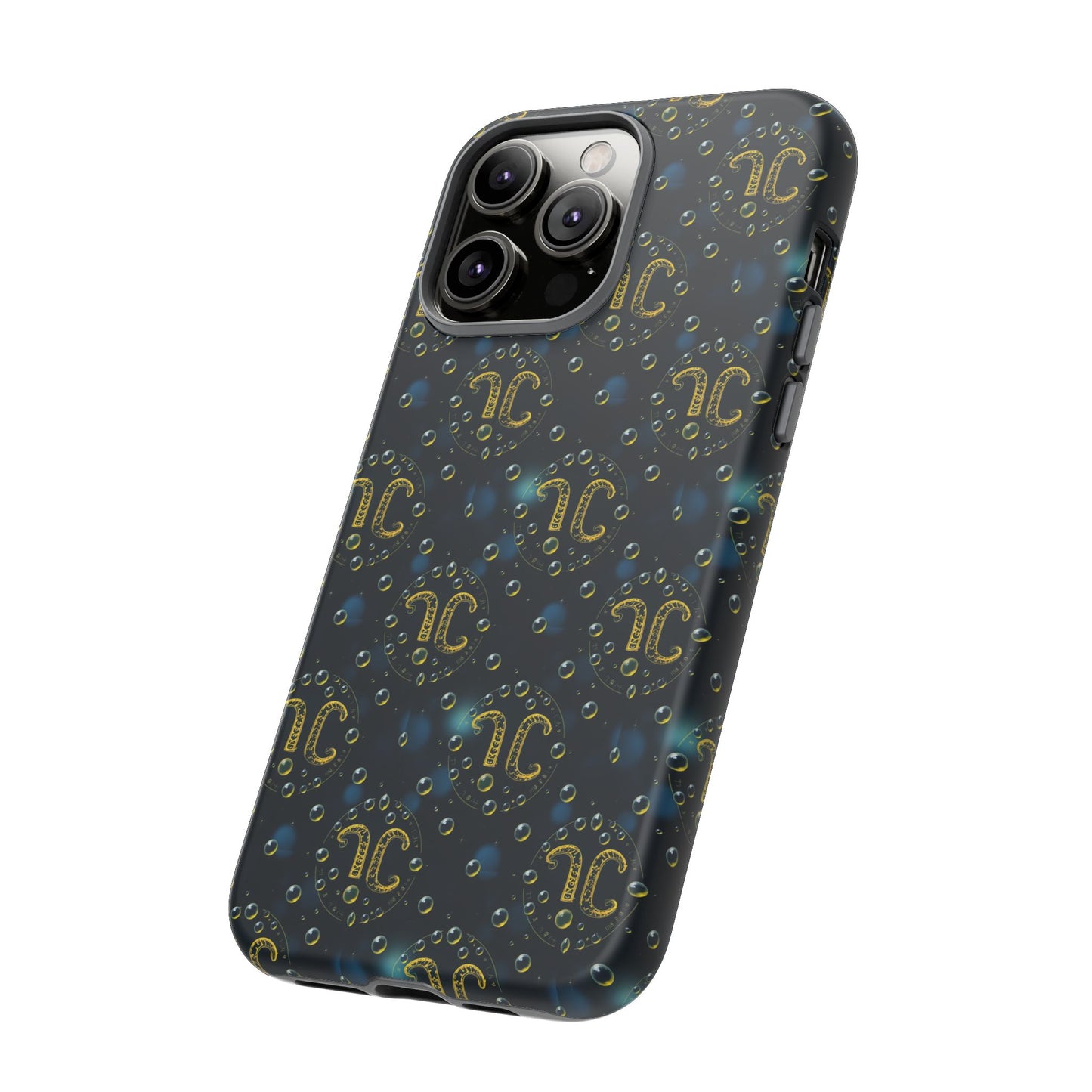 Tough Cases, Aquarius, Zodiac v2, Bubble Pattern