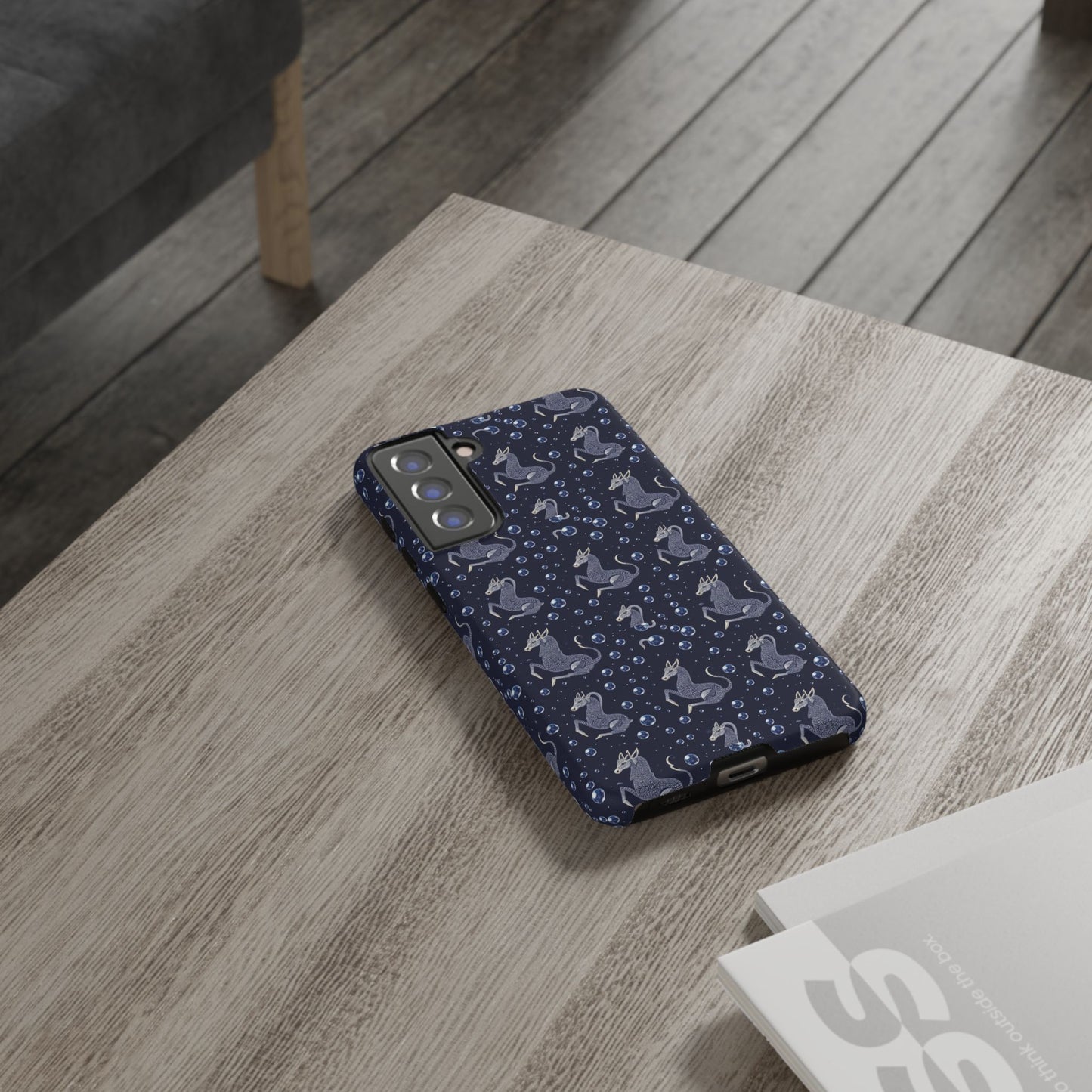 Tough Cases, Capricorn, Zodiac v2, Bubble Pattern