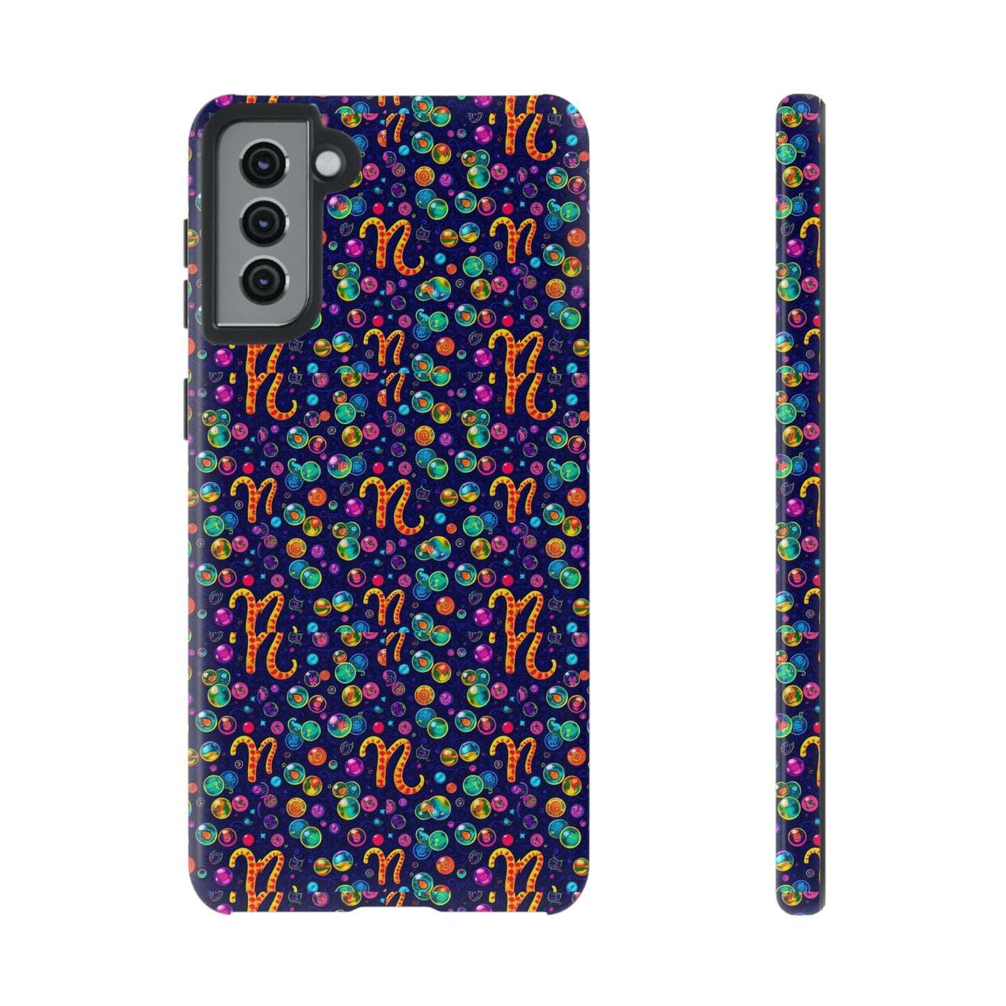Tough Cases, Aquarius, Zodiac, Bubble Pattern