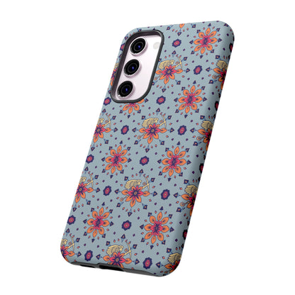 Tough Cases, Sagittarius, Zodiac v3, Flower Pattern