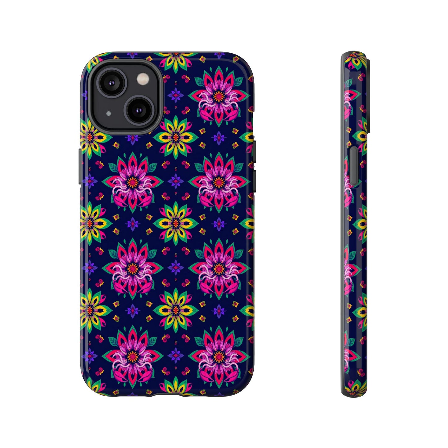 Tough Cases, Scorpio, Zodiac v4, Flower Pattern