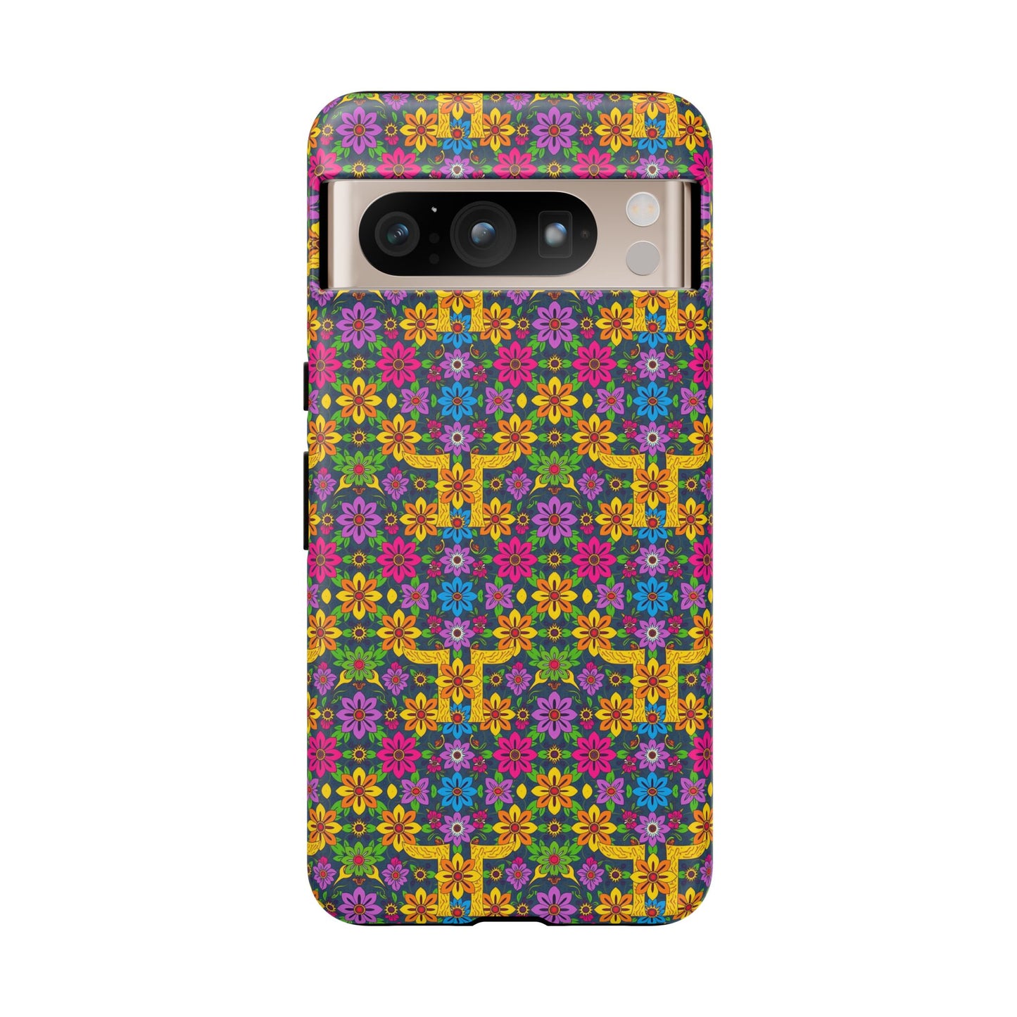 Tough Cases, Gemini, Zodiac v3, Flower Pattern
