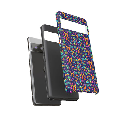 Tough Cases, Aquarius, Zodiac, Bubble Pattern