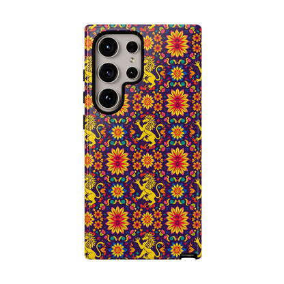 Tough Cases, Leo, Zodiac, Flower Pattern