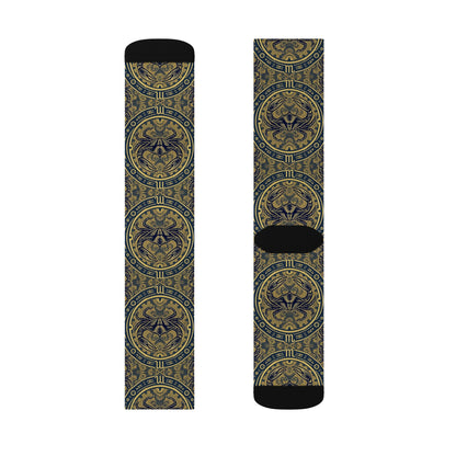 Sublimation Socks, Cancer, Zodiac, Pattern