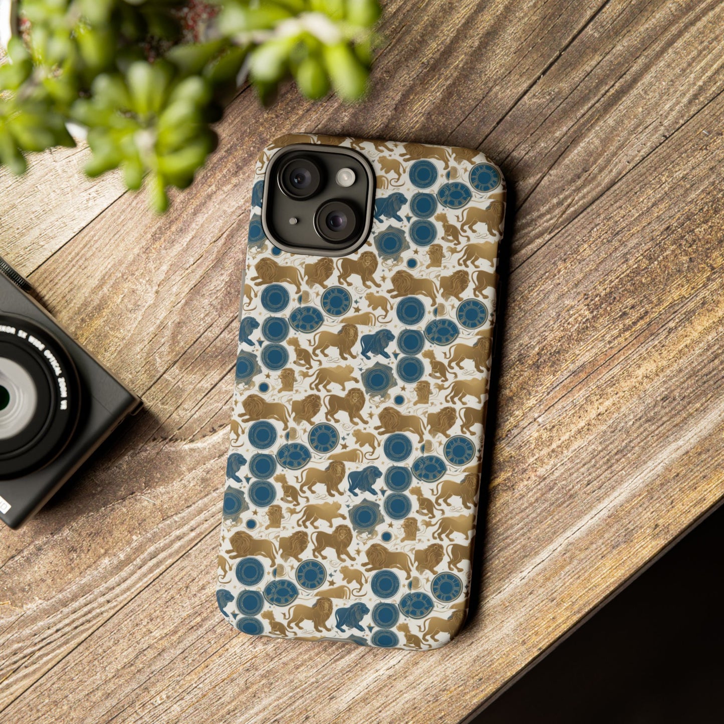 Tough Cases, Leo, Zodiac v2, Metal Pattern