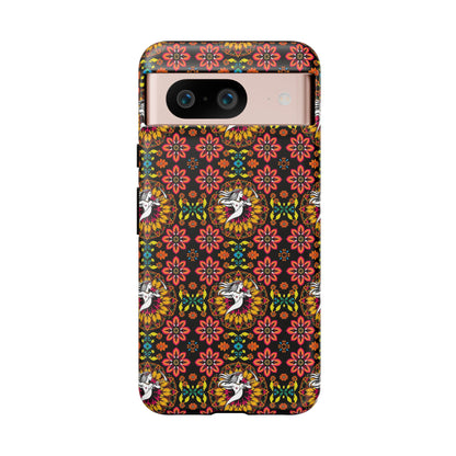 Tough Cases, Sagittarius, Zodiac v2, Flower Pattern