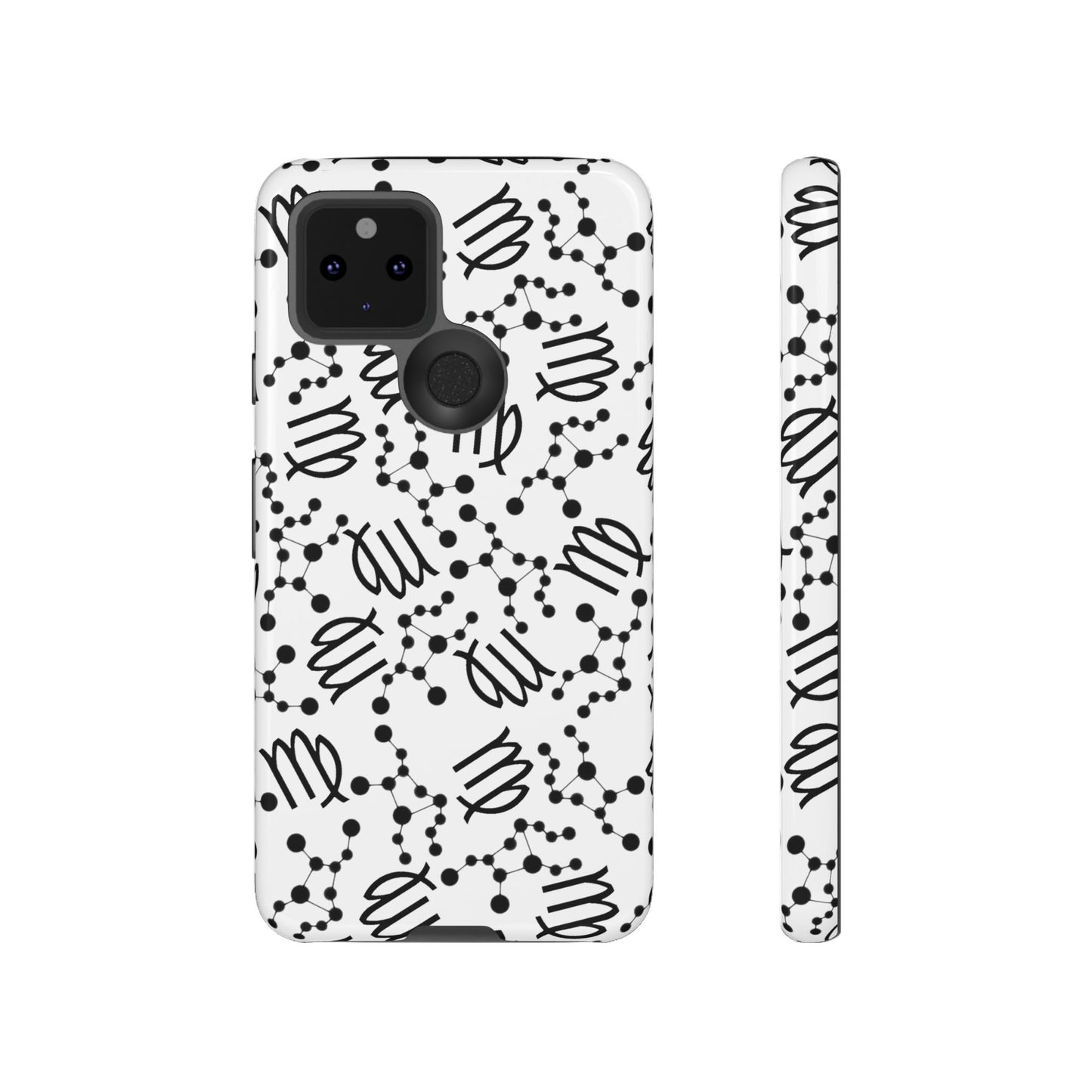 Tough Cases with the Virgo Zodiac sign for iPhone, Samsung Galaxy, and Google Pixel devices