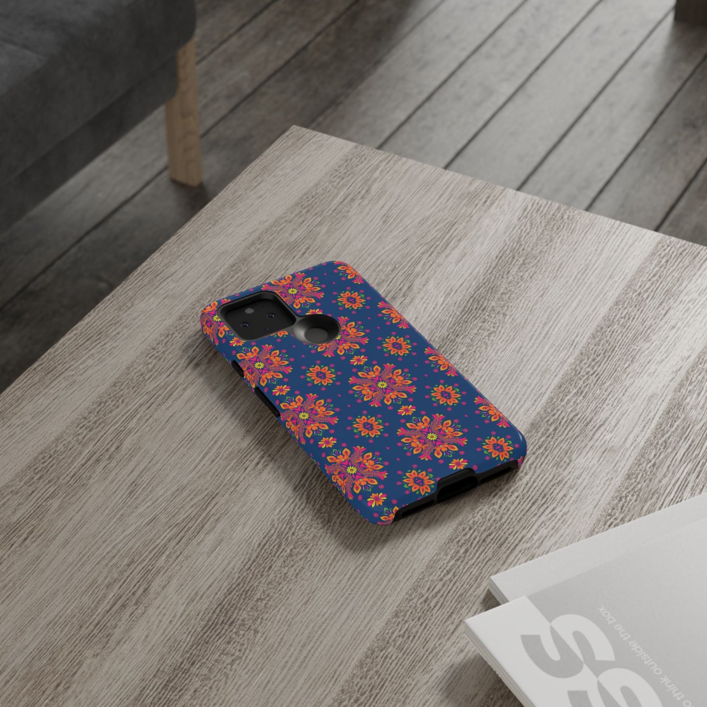 Tough Cases, Gemini, Zodiac v2, Flower Pattern
