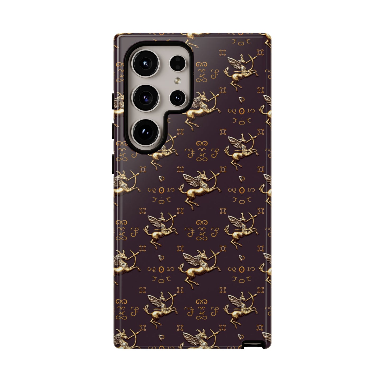 Tough Cases, Sagittarius, Zodiac v3, Metal Pattern