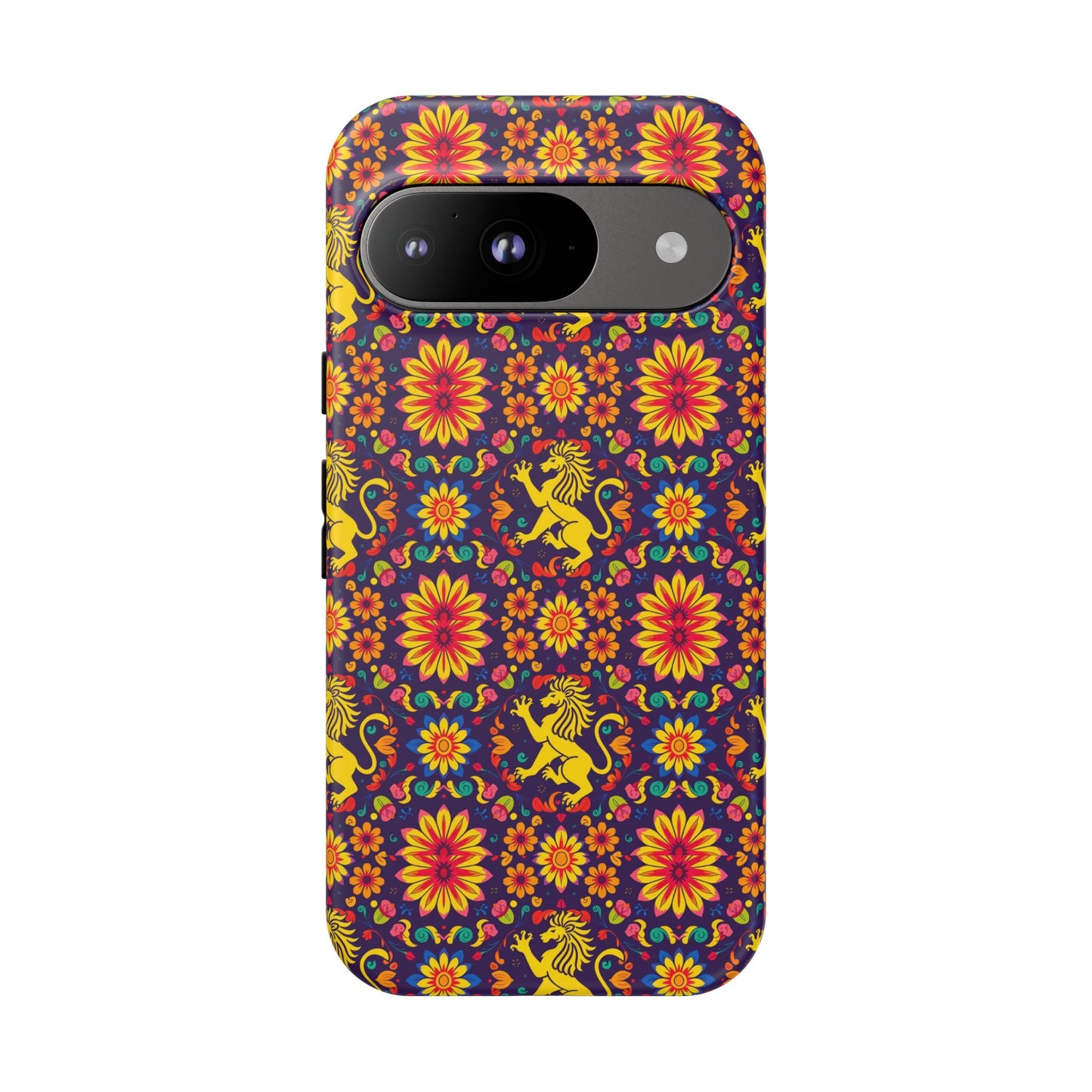 Tough Cases, Leo, Zodiac, Flower Pattern