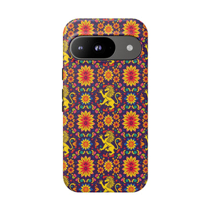 Tough Cases, Leo, Zodiac, Flower Pattern