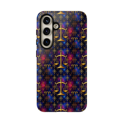 Tough Cases, Libra, Zodiac v2, Metal Pattern