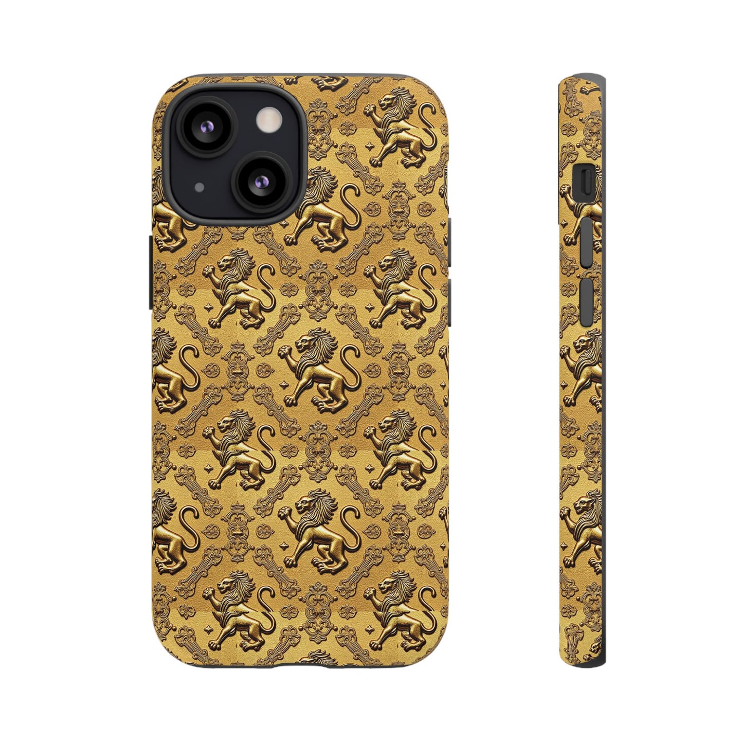 Tough Cases, Leo, Zodiac, Metal Pattern