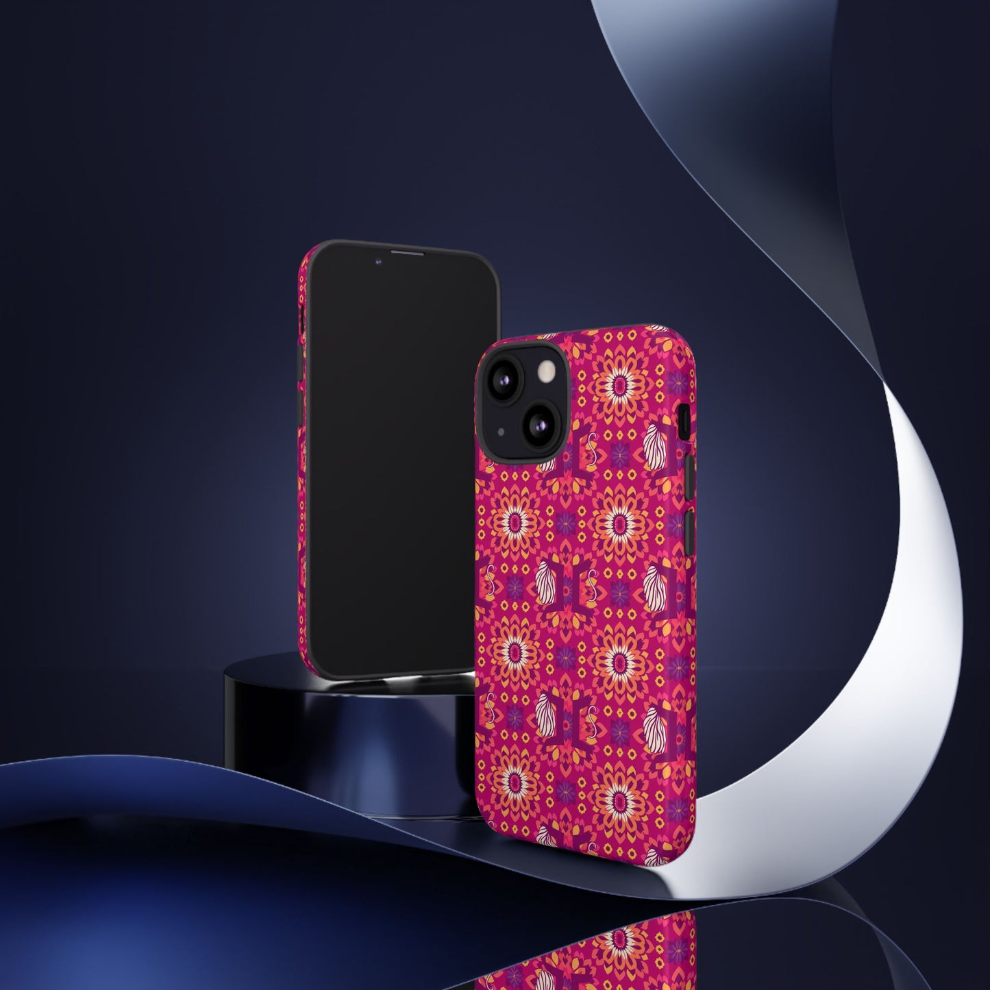 Tough Cases, Gemini, Zodiac v1, Flower Pattern