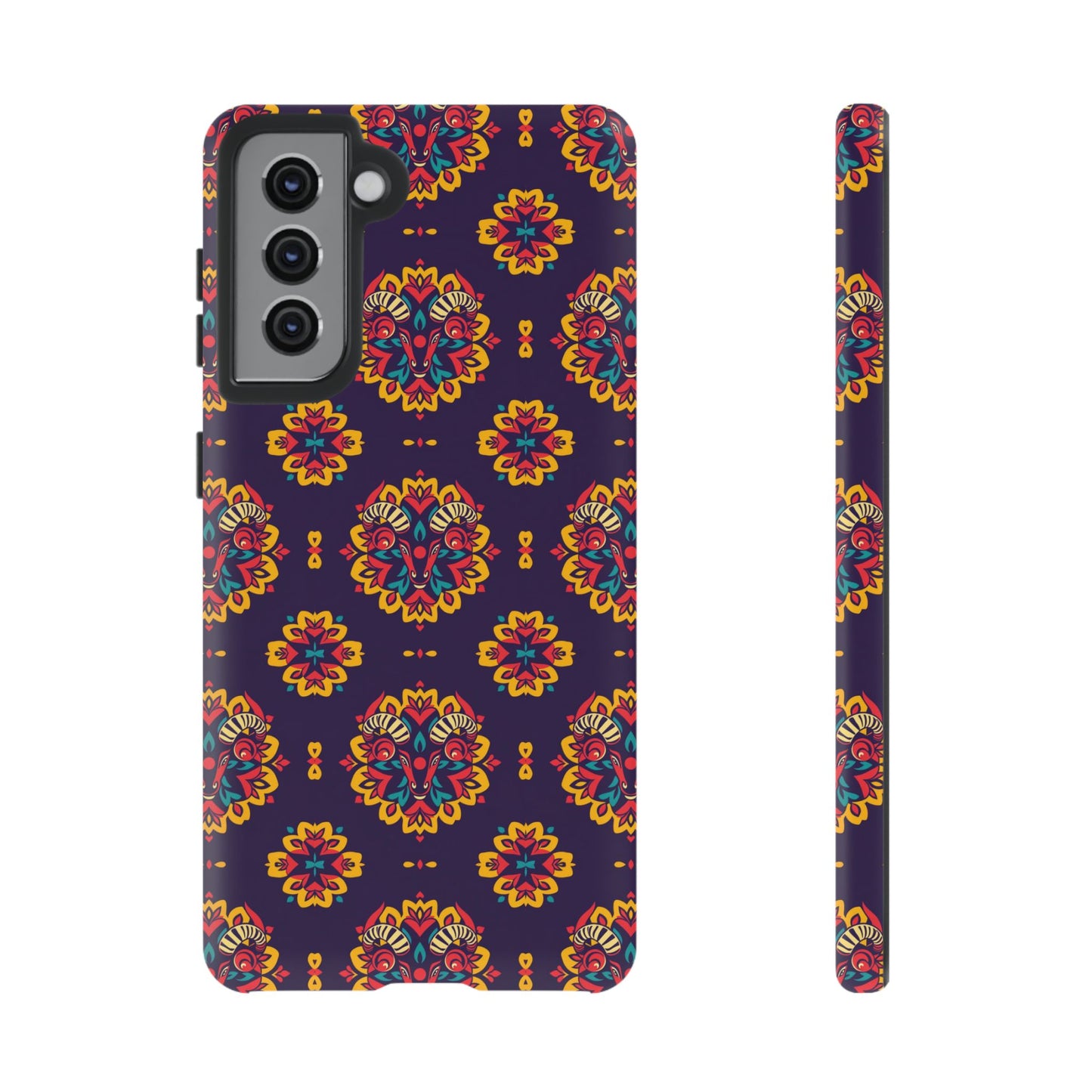Tough Cases, Taurus, Zodiac, Flower Pattern