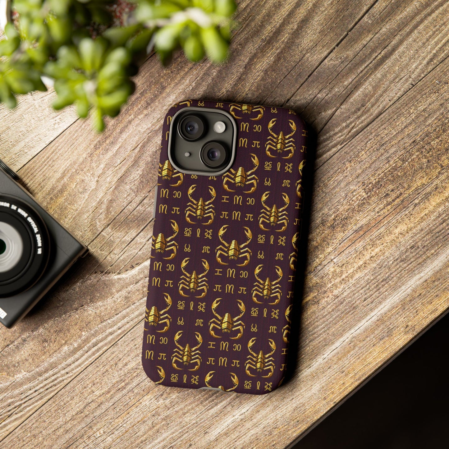 Tough Cases, Scorpio, Zodiac v2, Metal Pattern