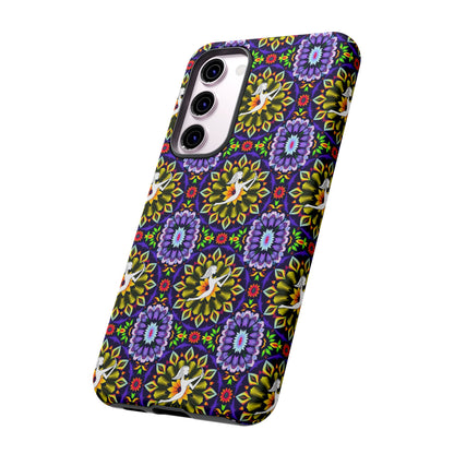 Tough Cases, Sagittarius, Zodiac v1, Flower Pattern