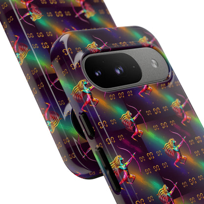 Tough Cases, Sagittarius, Zodiac v1, Metal Pattern