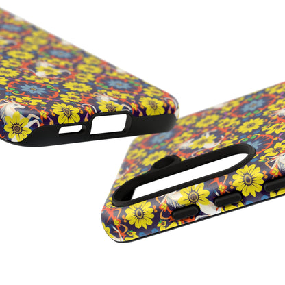 Tough Cases, Aquarius, Zodiac v3, Flower Pattern