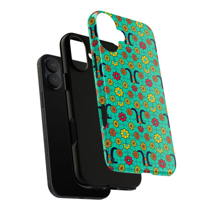 Tough Cases, Aquarius, Zodiac v2, Flower Pattern
