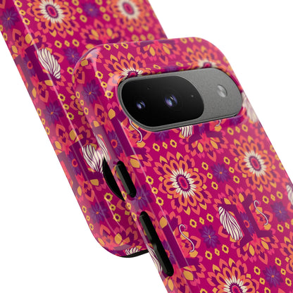 Tough Cases, Gemini, Zodiac v1, Flower Pattern